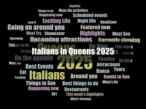 The Queens Historical Society celebrates the large Sicilian and Neapolitan...
