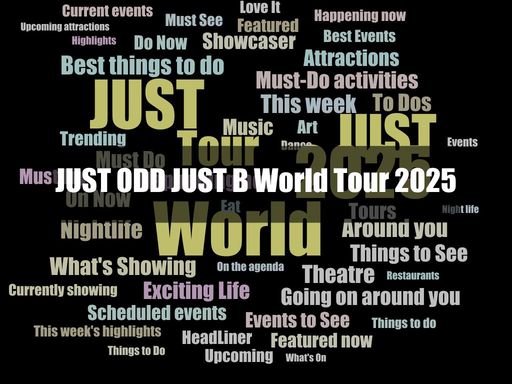 Chrome Entertainment proudly presents JUST B live in concert on April 22, 2025.