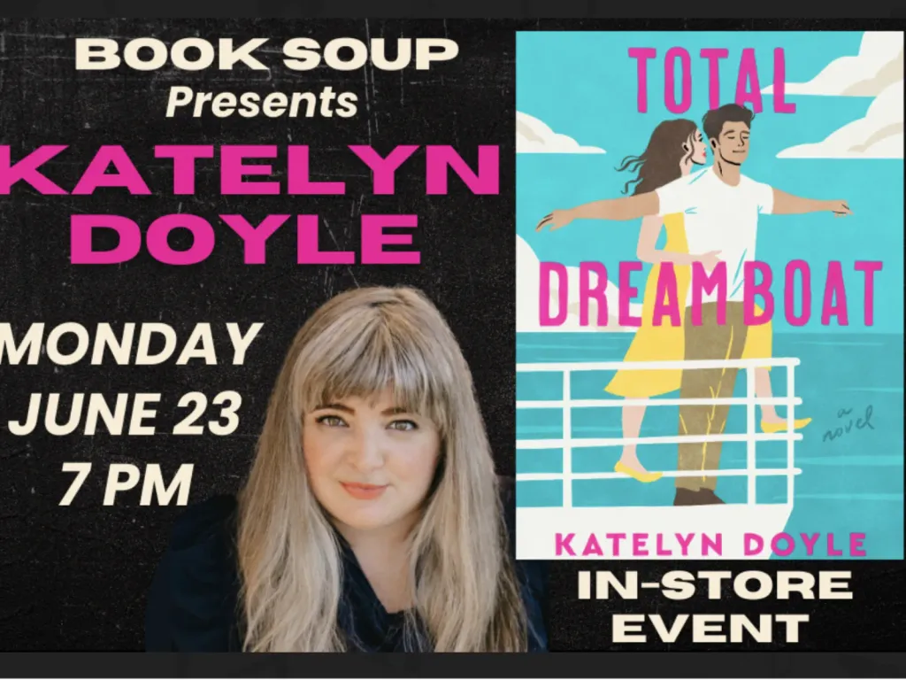 Katelyn Doyle, in conversation with Chris Baio, discusses & signs Total Dreamboat 2025 1