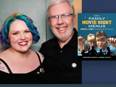 Father-daughter film critics and podcast hosts Leonard Maltin and Jessie...