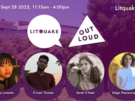 The Litquake Out Loud series highlights the Bay Area’s BIPOC & LGBTQ+ writers and thought leaders, putting Litquake’s production resources into the hands of guest curators who in turn produce a vibrant, dynamic series of