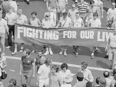 In the early days of the AIDS crisis in the...
