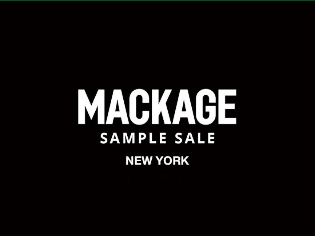 Mackage Sample Sale - New York 2024 1