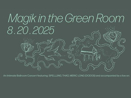 In celebration of Magik's 17th birthday, we are proud to present a family-friendly 1-hour event featuring Magik*Magik Orchestra collaborating with guest artists SPELLLING, THAO & MERIC LONG (DODOS).