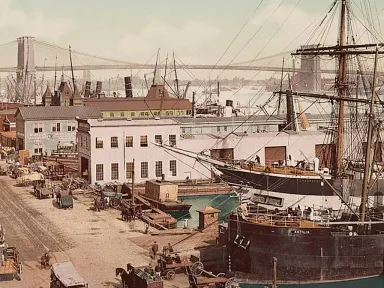 New York City's original role was as a seaport. The...