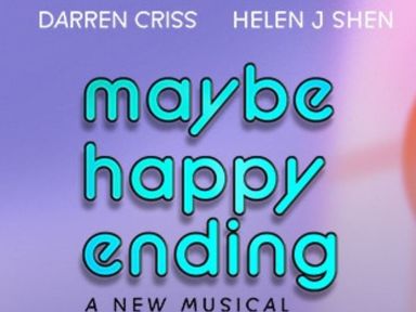 Emmy® and Golden Globe Award® winner Darren Criss (Little Shop of Horrors) returns to Broadway alongside Helen J Shen in the new romantic musical comedy Maybe Happy Ending.