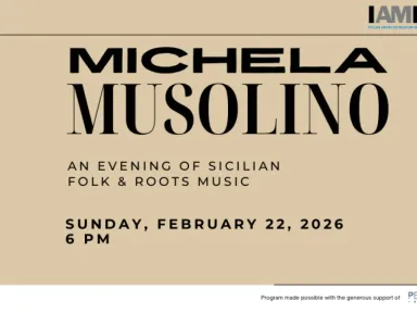Join us for an evening of Sicilian Folk &amp; Roots...