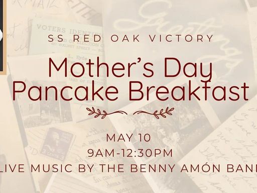 May 10 is Mother's Day and Red Oak Victory Pancake Breakfasts are Back! 