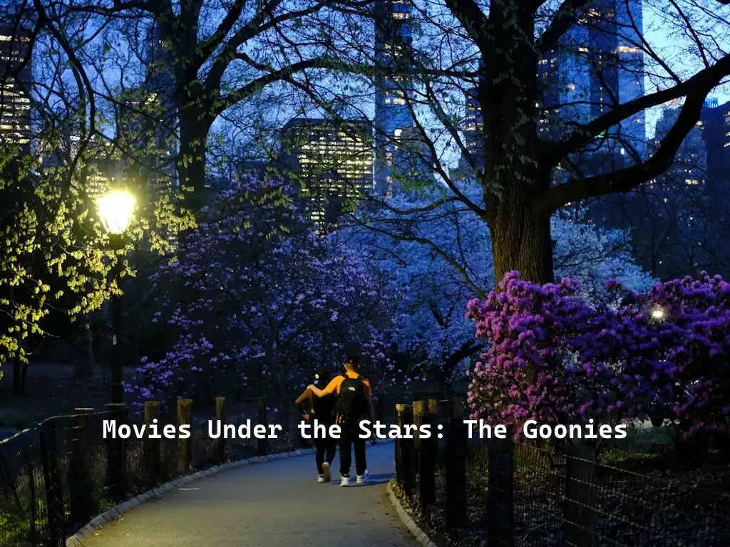 Movies Under the Stars: The Goonies 2025 1