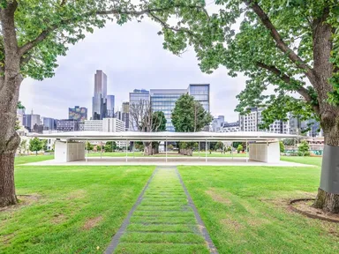 MPavilion Parkville, designed by Glenn Murcutt AO, is a new community space in the heart of Universi...