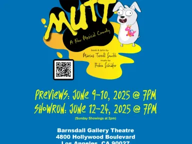 (THROUGH JUNE 24) New Musical “MUTT” Brings Laughs, Love &