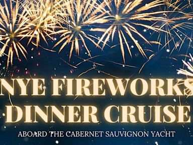 Enjoy an amazing night with dinner, dancing aboard the Cabernet Sauvignon Yacht.