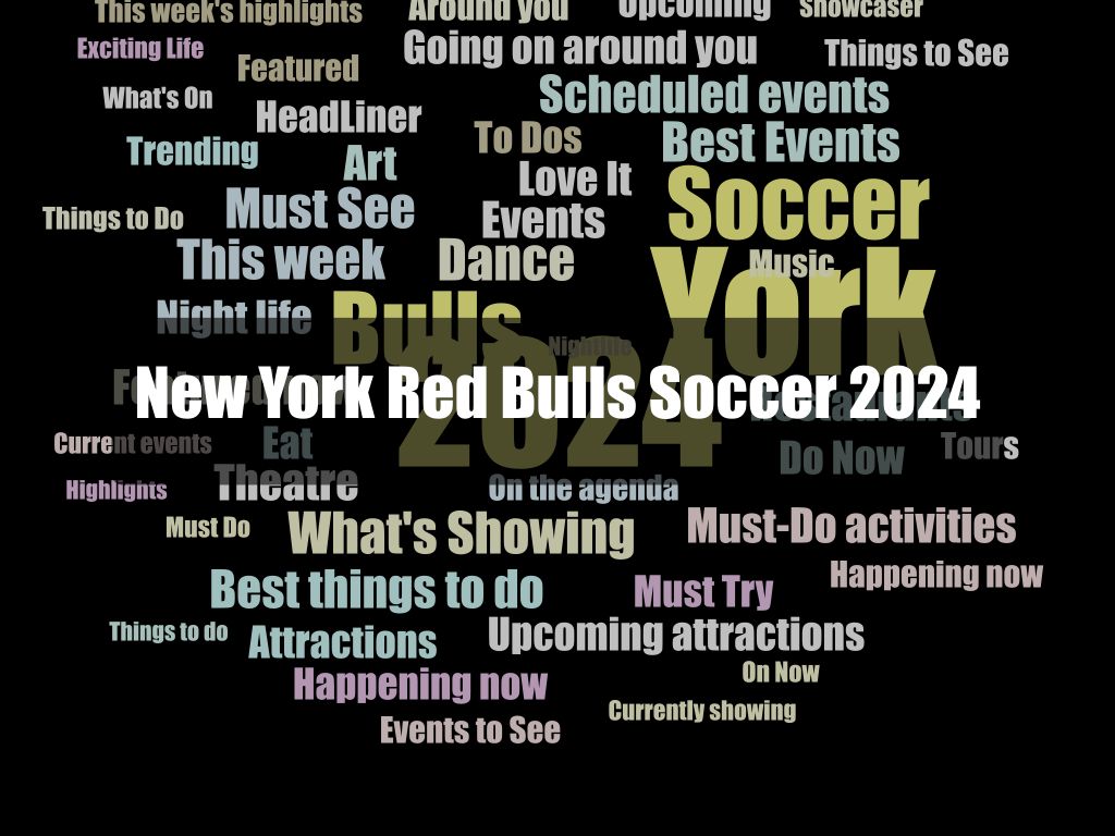 New York Red Bulls Soccer 2024 1