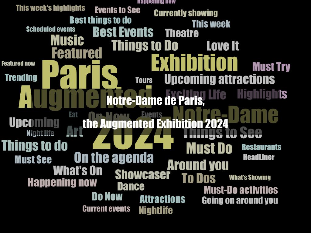 Notre-Dame de Paris, the Augmented Exhibition 2024 1