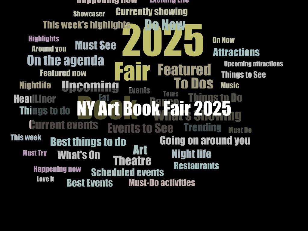 NY Art Book Fair 2025 1