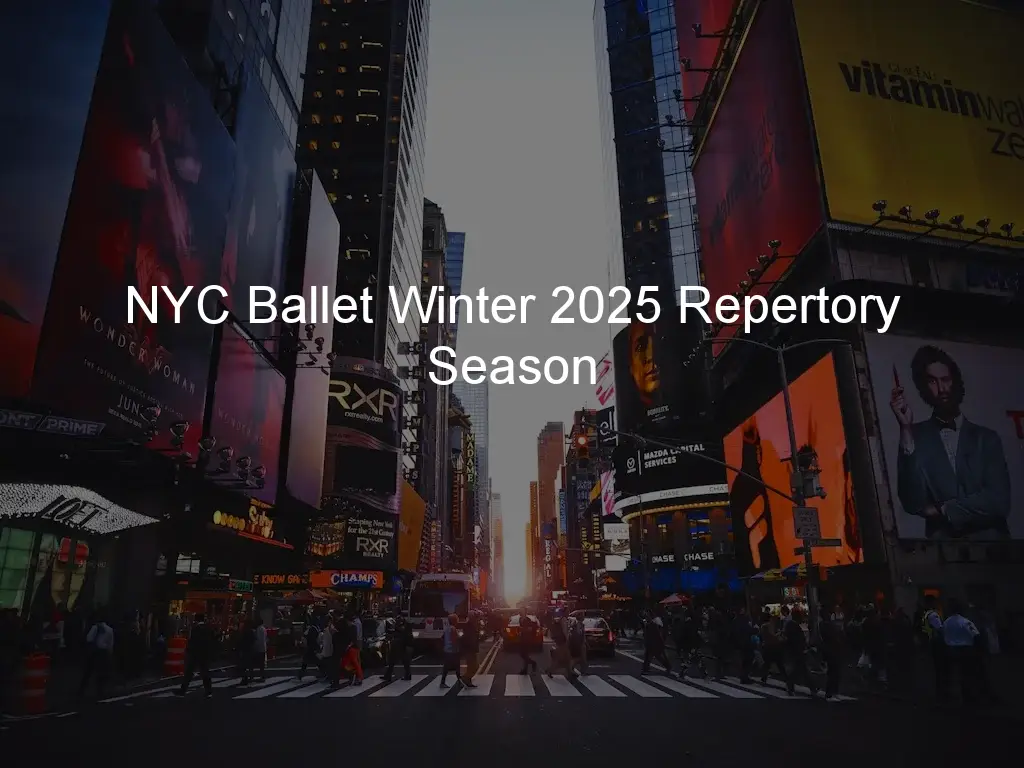 NYC Ballet Winter 2025 Repertory Season 1