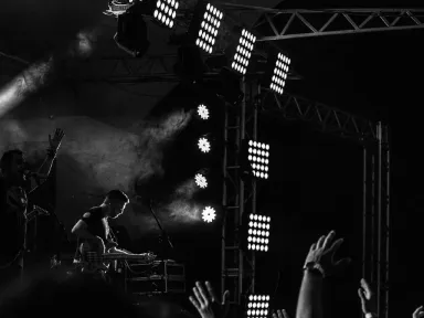 UK electronica group ORB play the Teragram....