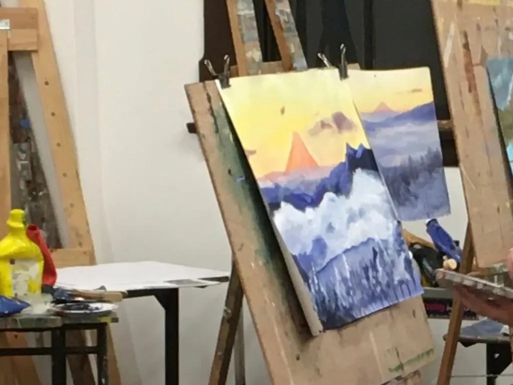 Painting and drawing class with David Pavich 2024 1