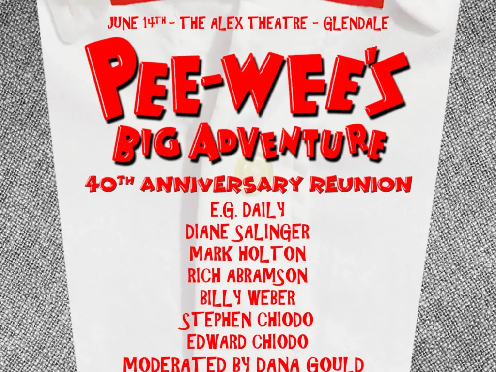 Pee-wee’s Big Adventure 40th Anniversary Reunion 2025 1