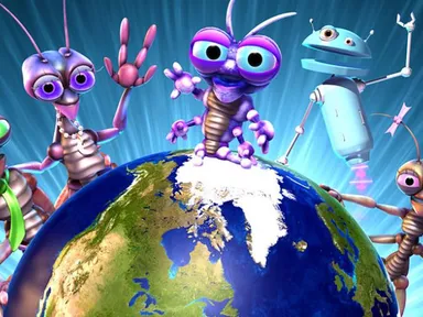 Children will love this tour of the Solar System through the eyes of a family of aliens on vacation ...