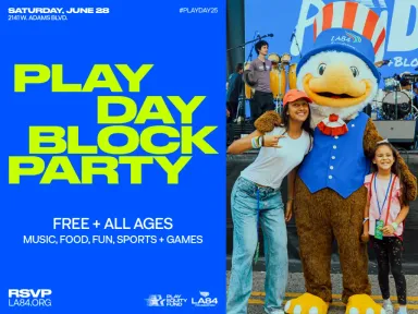 The LA84 Foundation will host its free Play Day Block