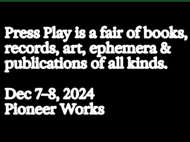 Press Play is organized by Pioneer Works and is free and open to the public.