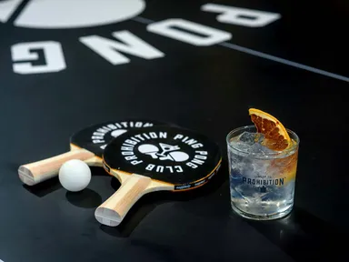 Join the Prohibition Liquor Co. on Wednesdays monthly for an evening of intense PING PONG action!