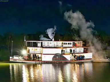 Come aboard and enjoy a festive Christmas Twilight Cruise on the PS Marion.