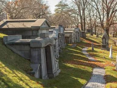 Green-Wood Cemetery has strong ties to the Revolutionary War and...