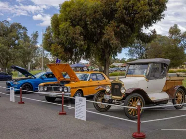 A street party for all special interest vehicles. Cars, trucks and bikes, old, new and everything in between.