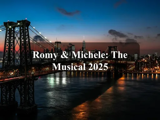 After the show's Seattle premiere, Romy and Michele are joyriding...