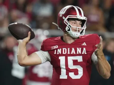 Indiana and Alabama face off in the College Football Playoff...