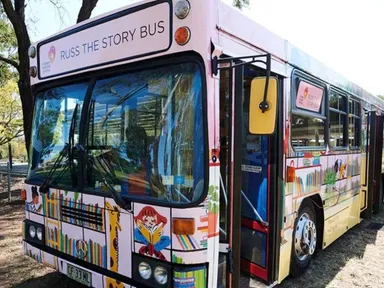 Russ the Story Bus is no ordinary bus – he’s covered in illustrations, has a belly full of books and...