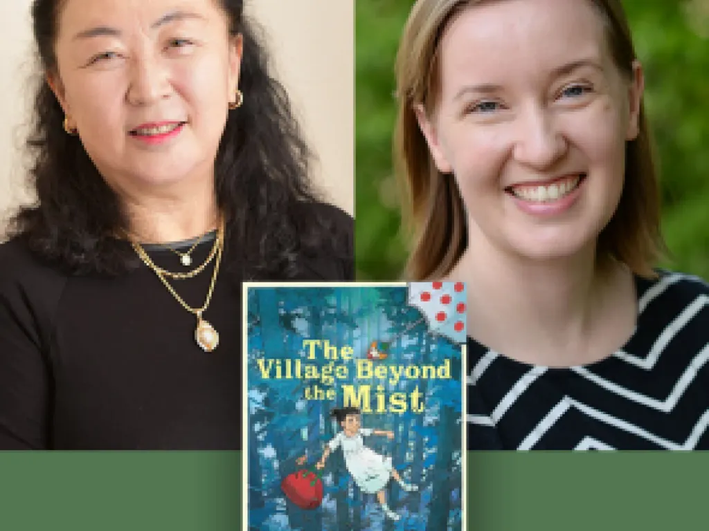 Sachiko Kashiwaba & Avery Fischer Udagawa discuss & sign The Village Beyond the Mist 2025 1
