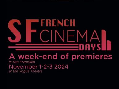 Join us for this three-day celebration of French cinema promises to transport you to the heart of France with a dazzling lineup of 5 films, including three highly-anticipated premieres and high-profile guests.