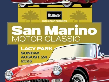 The 14th annual San Marino Motor Classic returns to Lacy...