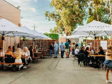 Join Patritti Wines at Cellar II every Saturday for a rotating selection of some of the best food trucks in town and live music.