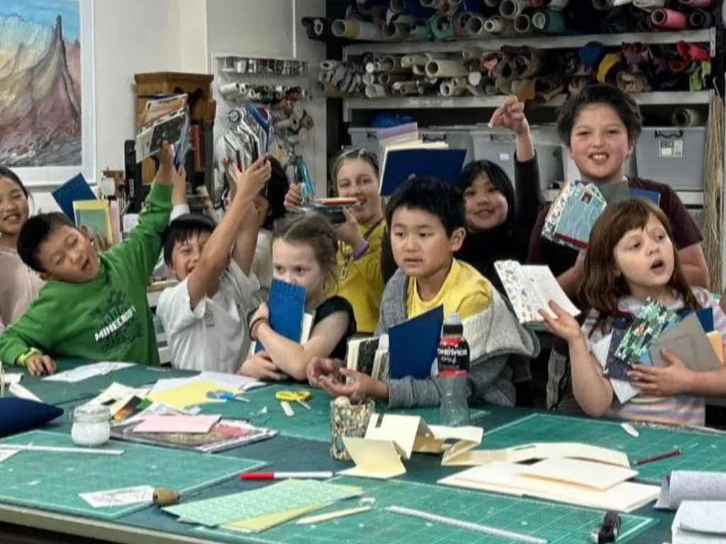 School holiday bookbinding workshop 2025 1