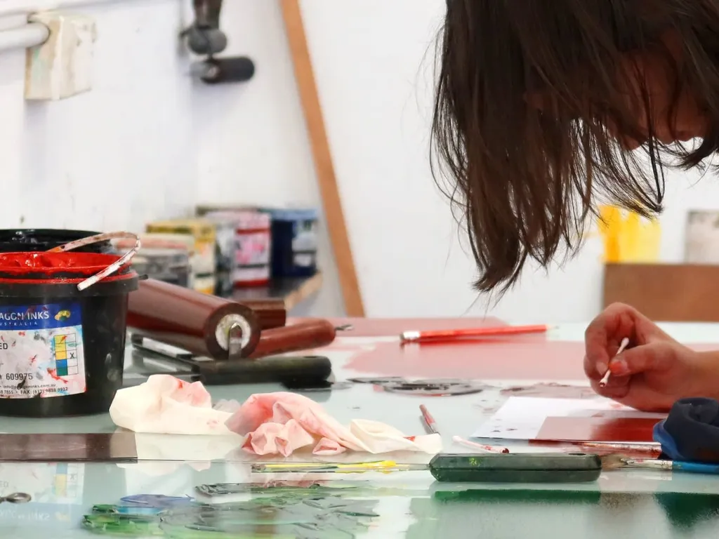 School holidays: introduction to printmaking, 13-17 years 2025 1
