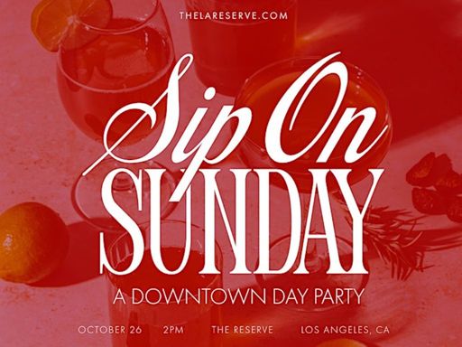 We’re taking over Downtown LA with a Sunday Funday you won’t forget. 