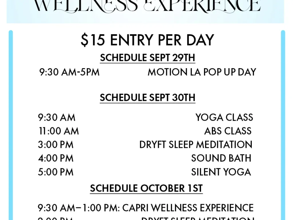 Skybar LA Presents POOLSIDE ZEN: 3-Day Wellness Retreat 2025 1