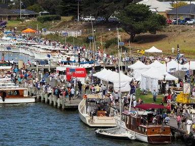 The South Australian Wooden Boat Festival is a biennial festival held over two days and one evening at the historic river Port of Goolwa.