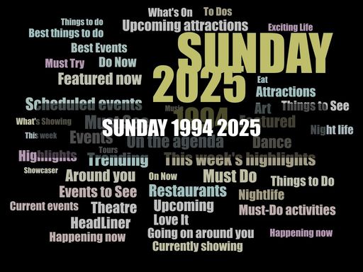 Sunday (1994) is a story of love. A love that turns lonely long-haul flights into emotional dramas, and bad apartments into settings.