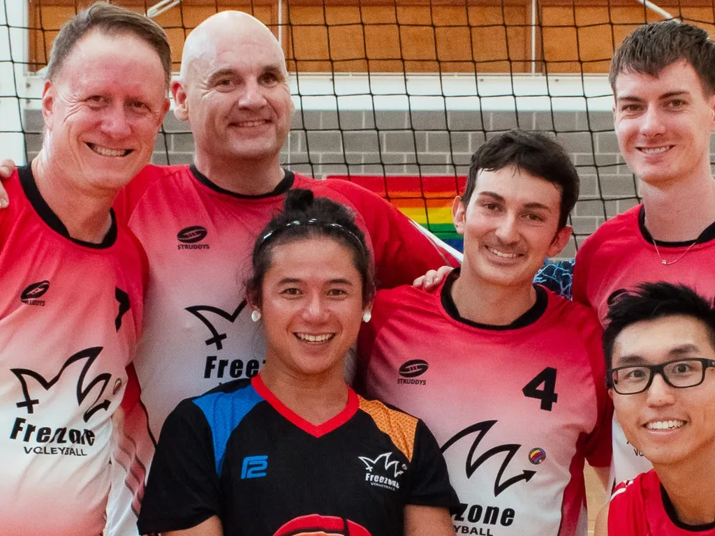 Sydney Mardi Gras 2025 volleyball tournament 1