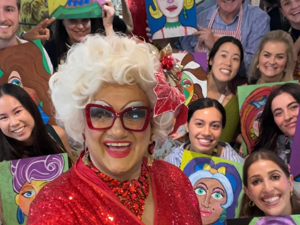 TGIF Drawing with a Drag Queen Drawing Workshop 2025 1