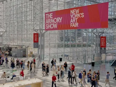 The Javits Center plays host to the Armory Show, which...