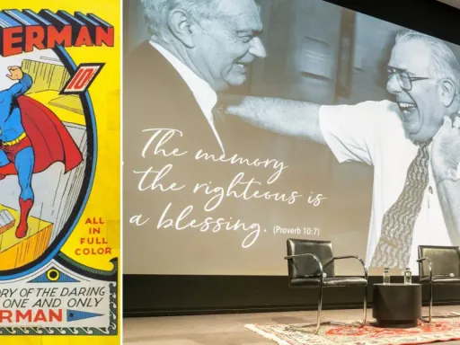 In celebration of the exhibition Jack Kirby: Heroes and Humanity
