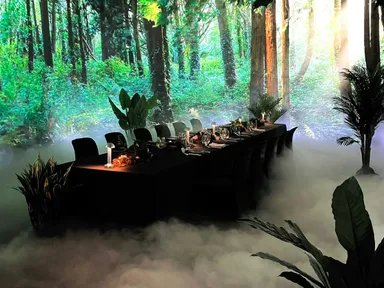 Dining redefined through an exploration of the senses and surroundings. The Immersive Table by Aurora presents &#39;Lost in a Forest&#39; the first chapter in a