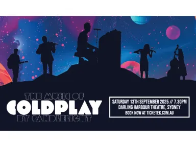 <p>Calling all Coldplay fans&#8230; you&#8217;ve been waiting for <strong><em>Something Just Like This!</em></strong> The Music Of Coldplay By Candlelight is coming to the beautiful Darling Harbour Theatre, Sydney.</p> <p>Featuring a spectacular cast of world-class vocalists and