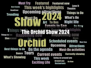 This year's show features thousands of orchids along with talks, tours and performances.